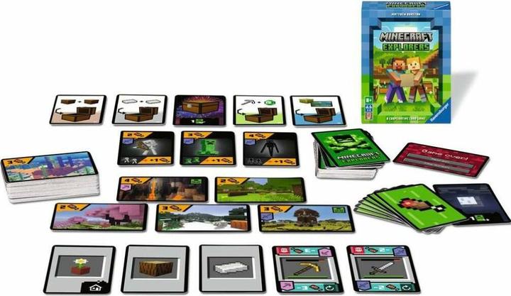 Immagine prodotto Ravensburger Gioco di carte Minecraft Explorers