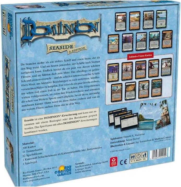 Actual product image Rio Grande Games Dominion Seaside (DE-Expansion) (German)
