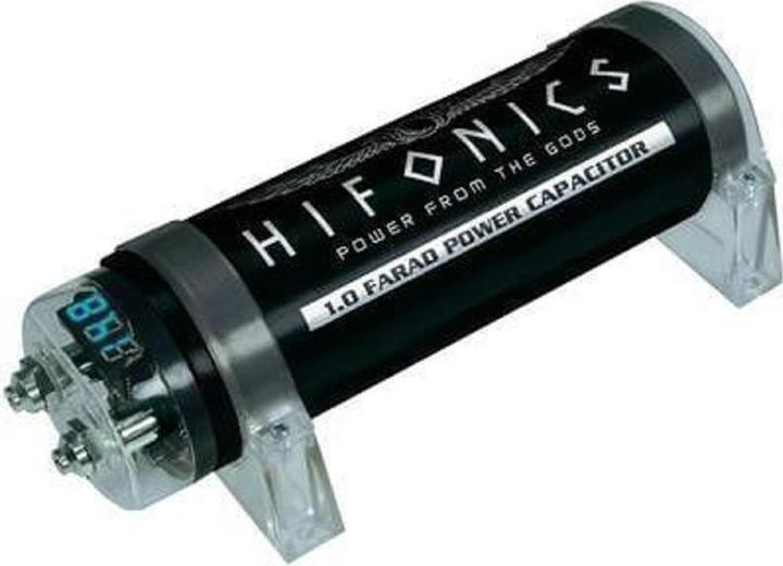 Actual product image Hifonics HFC1000 1 Farad capacitor