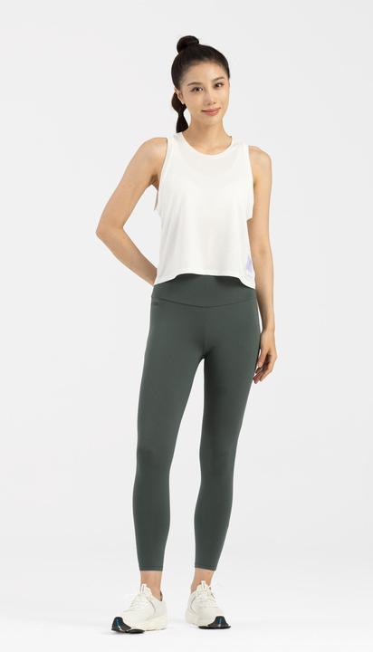 Actual product image Kiprun Débardeur court de Running respirant Femme - Run 500 Dry blanc (L)