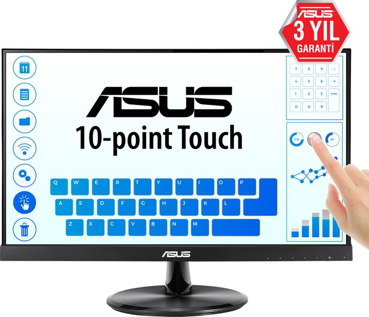 Immagine prodotto ASUS Touch LCD VT229H 21,5", touchscreen, IPS, FHD, 1920 x 1080 pixel, 5 ms, 250 cd (1920 x 1080 pixel, 21.50")