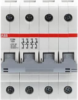 Produktbild ABB E204/100G E204/100G Trennschalter