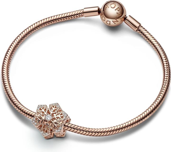 Produktbild Pandora Schneeflocke (Metall, Mit Stein(en))