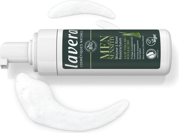 Actual product image Lavera Men Rasierschaum sensi Disp 150ml (150 ml)