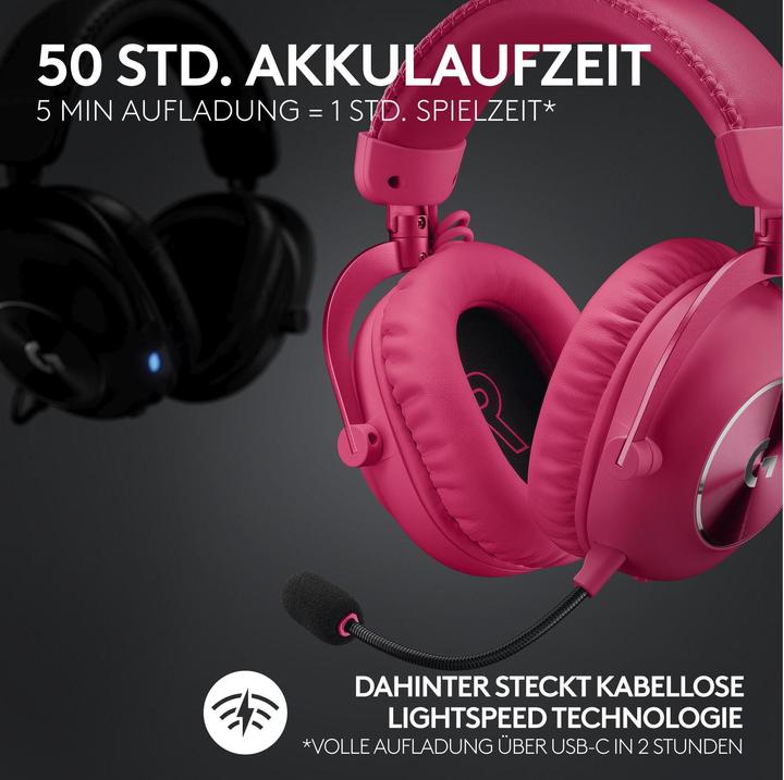Actual product image Logitech G Pro X 2 Lightspeed (Cable, Wireless)