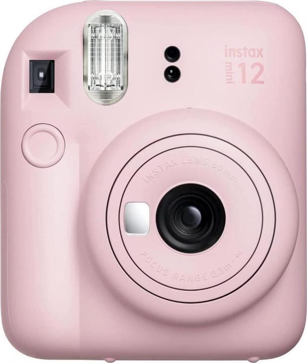 Image du produit Fujifilm Appareil photo Instax Mini 12, Blossom Pink + instax mini glossy(10pl)