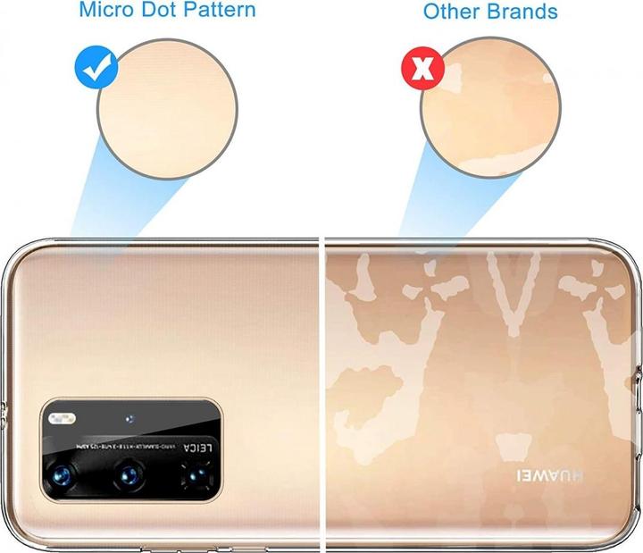 Actual product image Screenguard Huawei P40 Pro+ Flexible TPU Clear Case (Huawei P40 Pro+)