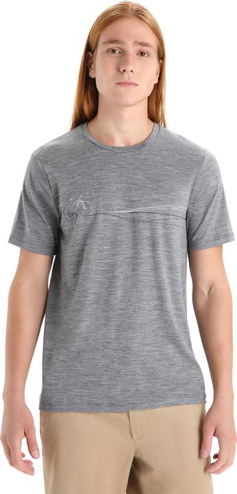 Produktbild Icebreaker Merino Tech Lite II SS Tee Cadence Paths (M)