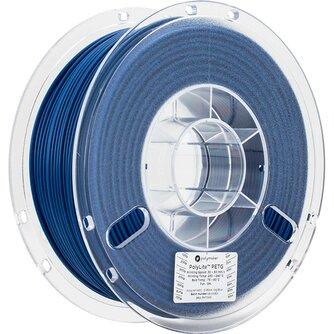 Actual product image Polymaker PB01020 PolyLite Filament PETG heat resistant, high tensile strength 2.85 (PETG, 2.85 mm, 1000 g, Blue)