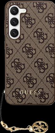 Image du produit Guess 4G Charms Case- marron (Samsung Galaxy S24+)
