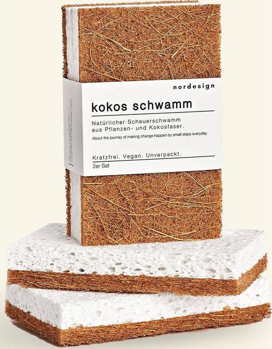 Image du produit Nordesign Éponge de coco (2 pcs)