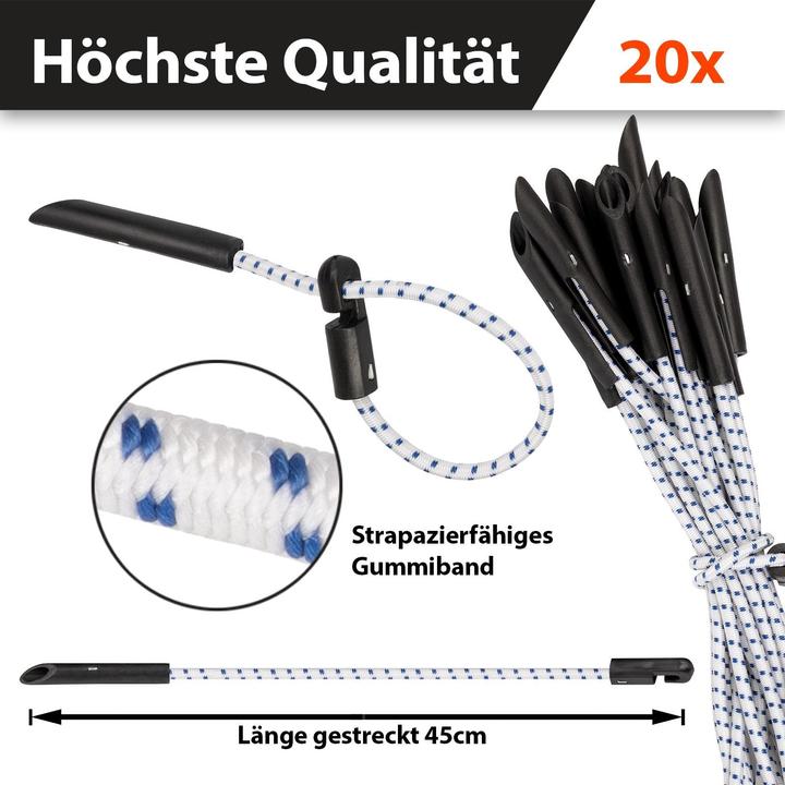 Casa Pura Spanngummis mit Haken