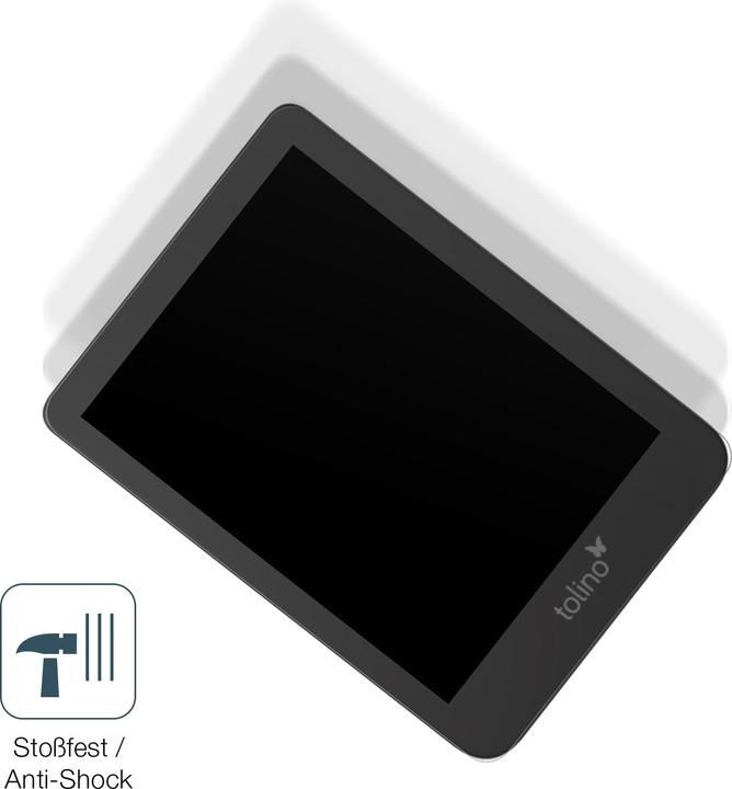 Actual product image Dipos Anti-Shock Screen Protector Matte (1 Piece, Tolino Shine 4)