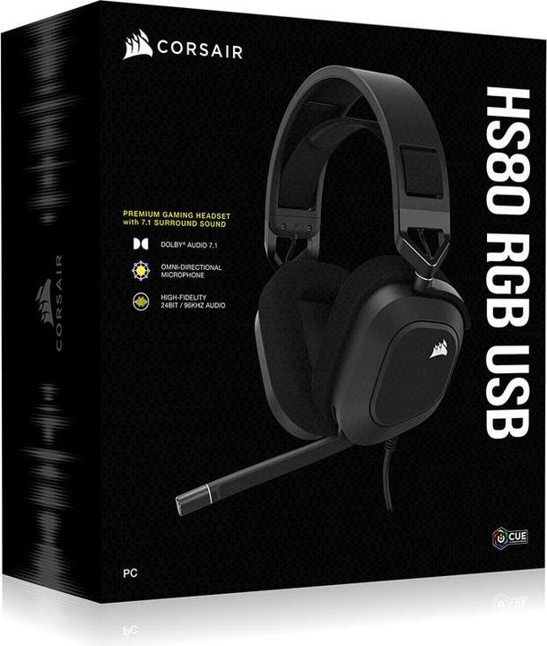 Image du produit Corsair HS80 RGB (Filaire)