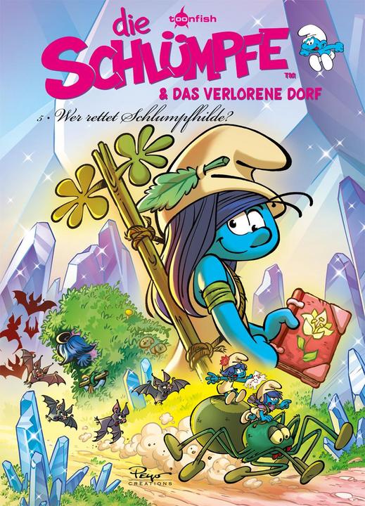 Actual product image Die Schlümpfe und das verlorene Dorf. Band 5 (German, Peyo, 2022)