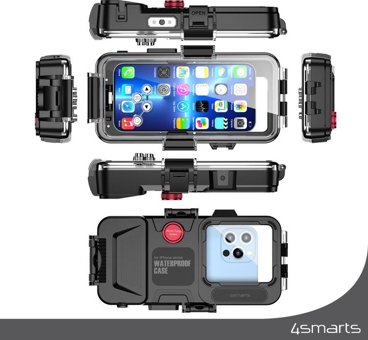 Actual product image 4smarts Active Pro Stark Case Dive Pro (Apple iPhone 11, Apple iPhone 12 Pro Max, Apple iPhone 12 Pro, Apple iPhone 12 mini, Apple iPhone 12, Apple iPhone 11 Pro Max, Apple iPhone 11 Pro, Apple iPhone 14 Pro, Apple iPhone 14 Plus, Apple iPhone 14, Apple iPhone 13 Pro Max, Apple iPhone 13 Pro, Apple iPhone 13 mini, Apple iPhone XS Max)