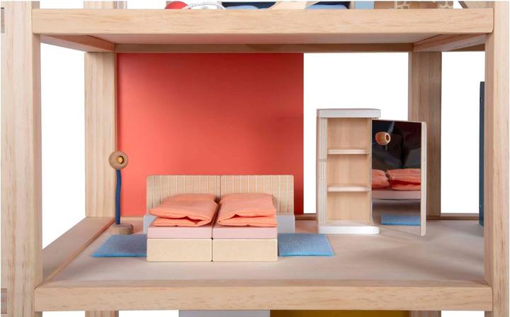 Produktbild small foot Puppenhaus Natur mit Möbeln