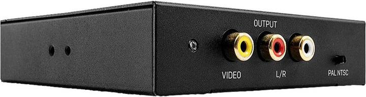 Actual product image Lindy HDMI to Composite & Stereo Audio converter