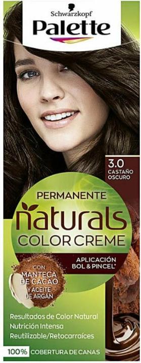 Palette NATURAL tinte #3.0-castaño oscuro (3.0)