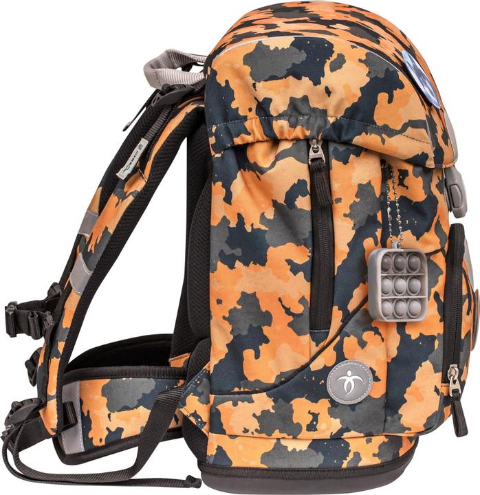 Produktbild Belmil Motion ergonomisches Schulranzenset 5tlg. "Orange Camouflag (19 l)