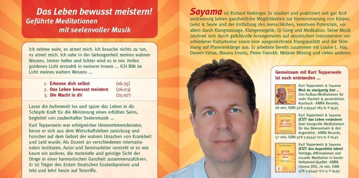 Produktbild Das Leben Bewusst Meistern! (Kurt Tepperwein, Deutsch)