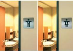 Produktbild Durable Piktogramm PICTO "WC Behindert", quadratisch