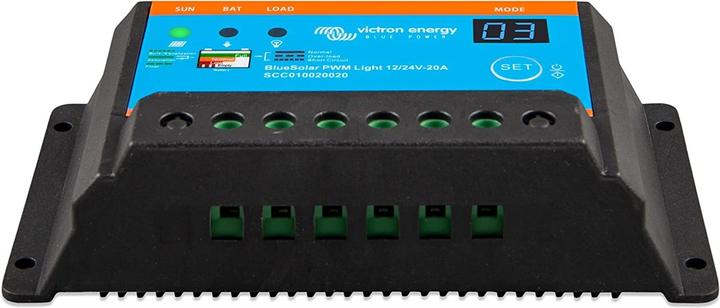 Immagine prodotto Victron Energy BlueSolar PWM-Light 12V 24V 5A Regolatore di carica solare