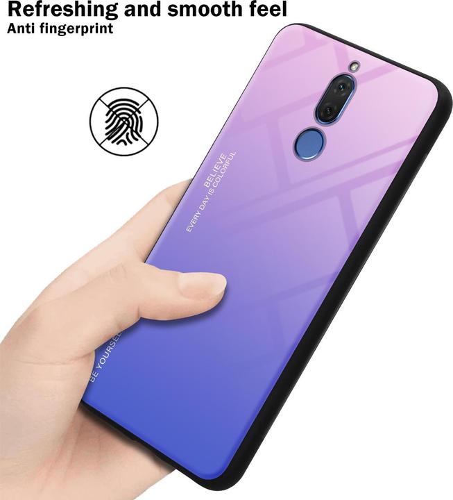 Actual product image Cadorabo TPU 2 colors glass cover (Mate 10 Lite)