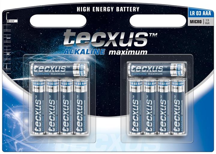 Produktbild Tecxus Alkaline Maximum - Batterie 10 x AAA (10 Stk., AAA, 1200 mAh)