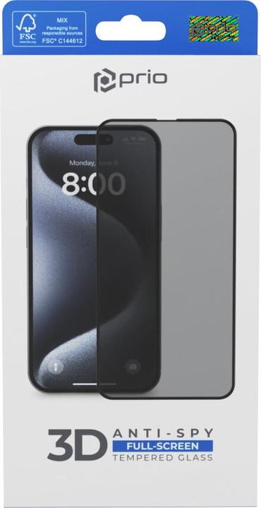 Immagine prodotto prio Vetro blindato 3D Anti-Spy (1 Pezzo/i, Samsung Galaxy S21)