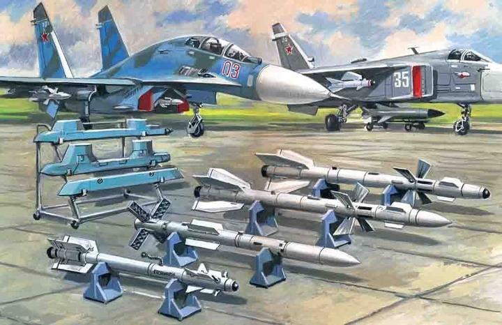 Produktbild ICM Soviet Air-to-Air Aircraft Armament (R-27ER,R-27ET,R-73,R-77 missiles)