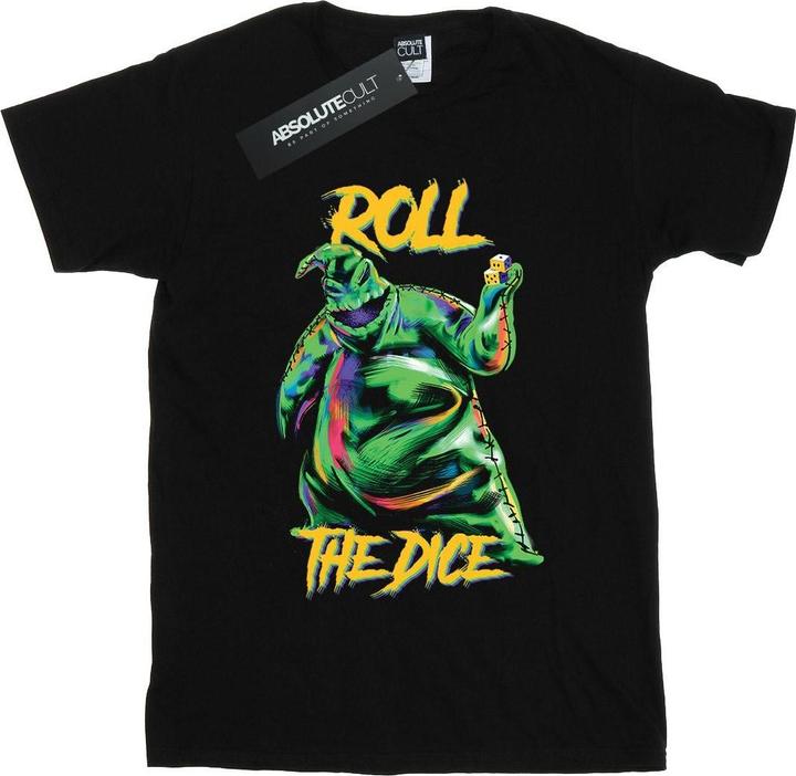 Produktbild Disney Nightmare Before Christmas Oogie Boogie Dice TShirt Mädchen (128)