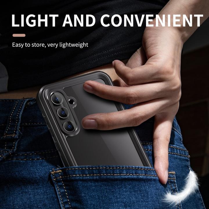 Actual product image Redpepper Samsung Galaxy A55 - IP68 SAM Series Wasserdichtes Outdoor Case, schwarz (Samsung Galaxy A55)