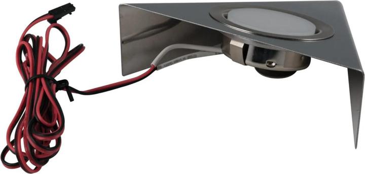 Image du produit Heitronic Eclairage de vitrine à LED 6 W blanc chaud acier inoxydable (360 lm)
