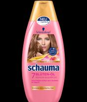 Actual product image Schwarzkopf Schauma Shampoo 7 flower oil, 400ml bottle (400 ml, Liquid shampoo)