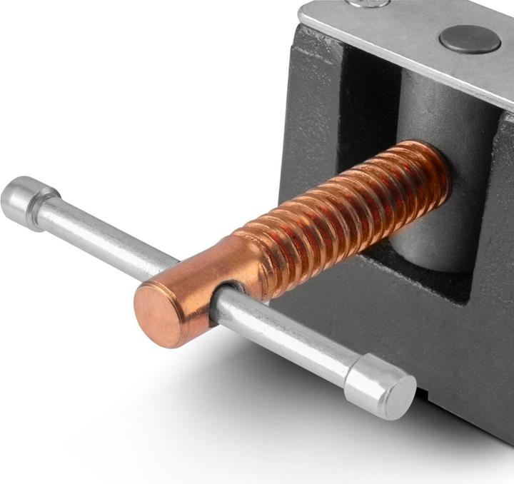 Produktbild Stahlwerk Schweisswinkelklemme Winkelspanner mit 90° Winkel und 100 mm Maulweite