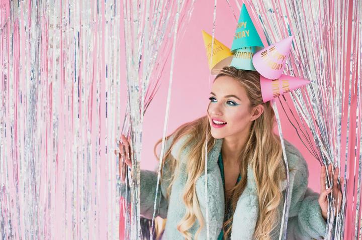 Actual product image Partydeco Happy Birthday Party Hats