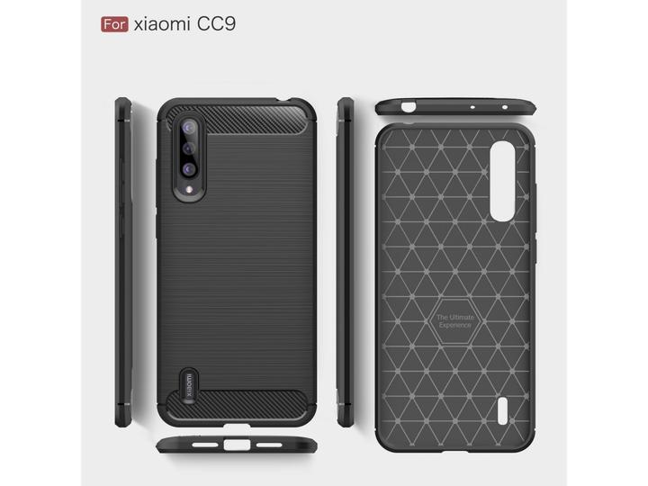 Immagine prodotto Screenguard Xiaomi Mi 9 Lite Cover Carbon Brushed Soft TPU (Mi 9 Lite)