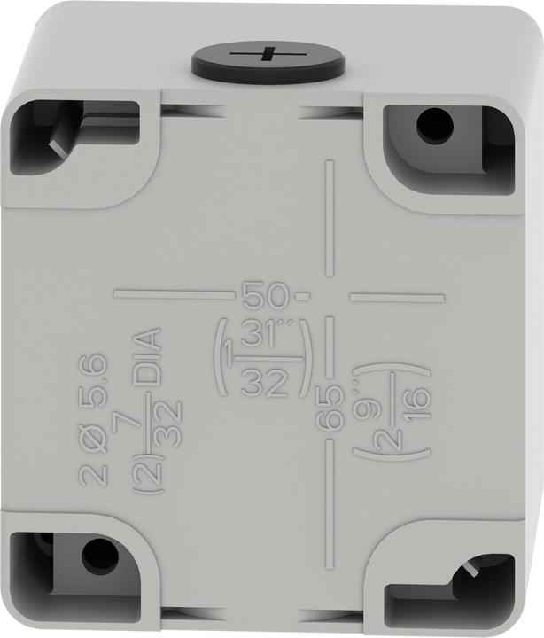 Immagine prodotto Schneider Electric XAPD14 Contenitore vuoto XAP in metallo grigio senza foro - CSA (Case)