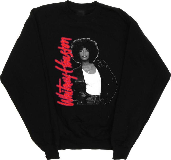 Actual product image Whitney Houston Womens/Ladies Whitney Pose Sweatshirt (XL)