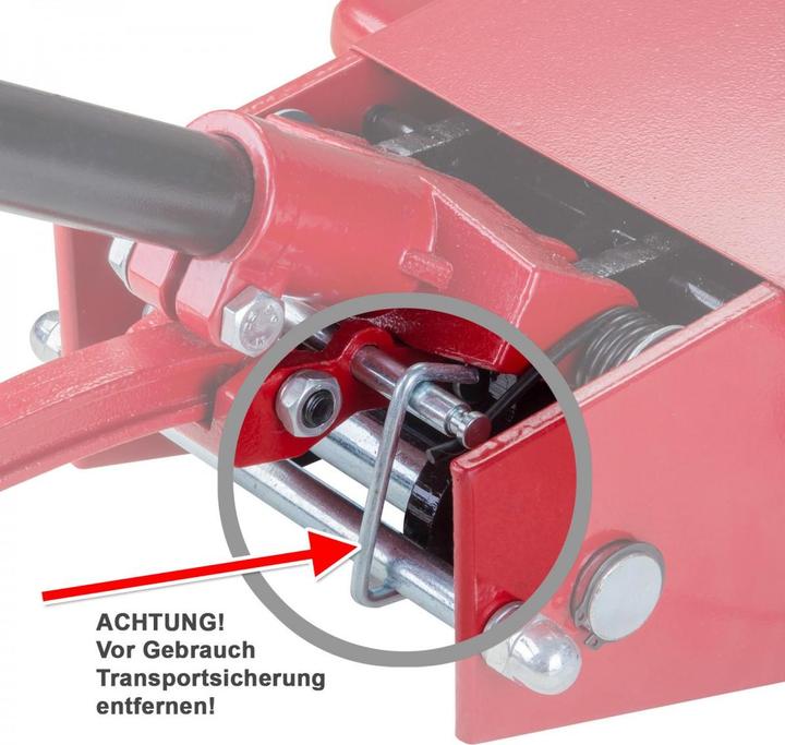 Actual product image Dema Rangierwagenheber RH 800 2 Tonnen