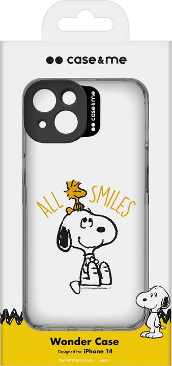 Immagine prodotto SBS custodia&me Peanuts cover cam logo iPhone 14 design4 Snoopy All Smiles Classic (Apple iPhone 14)