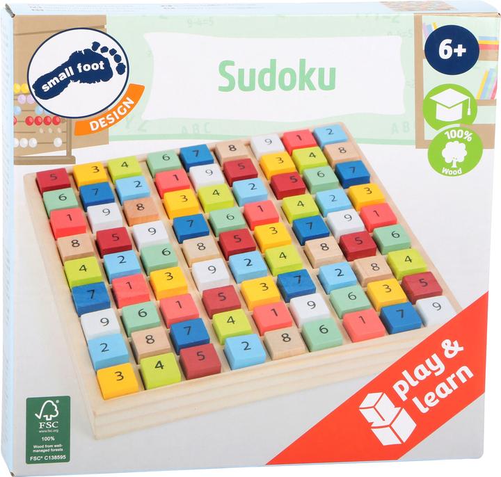 Image du produit small foot Sudoku Educate (Allemand, Italien, Français, Suisse-allemand, Anglais)