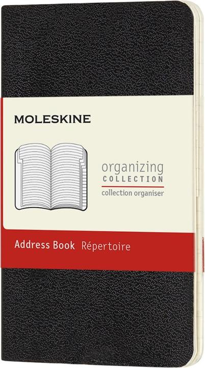 Actual product image Moleskine Address book lined, hard cover (A6, Lined, Hardcover)