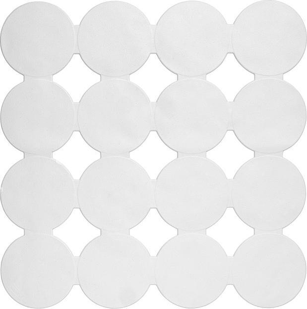 Wenko Shower mat Cleone white (54 x 54 cm)