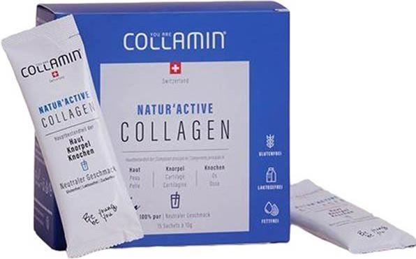 Produktbild Collamin Natur'Active Collagen Peptide (15 Stück, Pulver, 10 g)