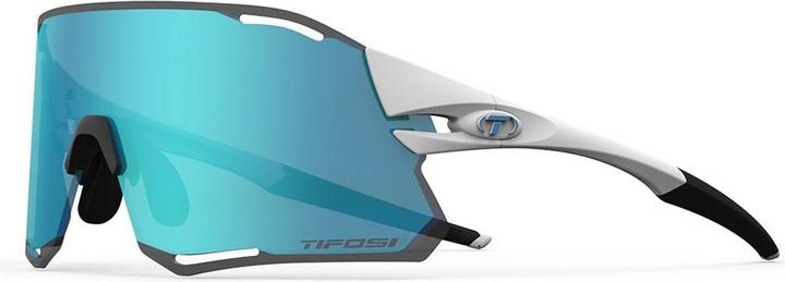Actual product image MGA Tifosi Rail Race Clarion Matte white glasses (2 Hand Clarion Blue 14.7% light transmission, 95.6% (Mat White)