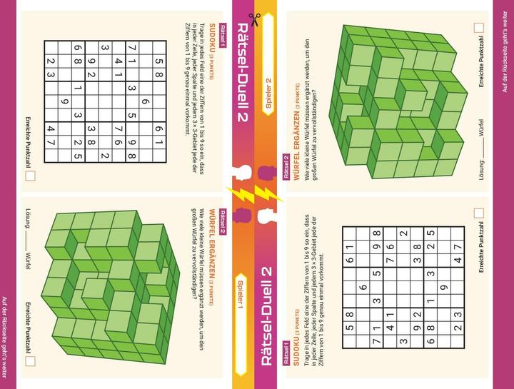 Produktbild Der grosse Battle-Block Rätsel-Duell (Deutsch)