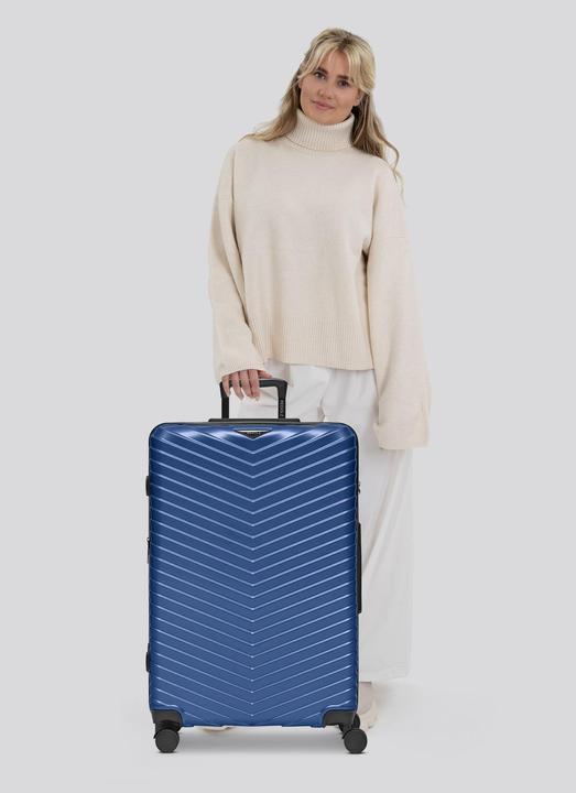 Produktbild Redolz Essentials 18 4 Rollen Trolley 76 cm mit Dehnfalte (110 l, XL (ab 115l))