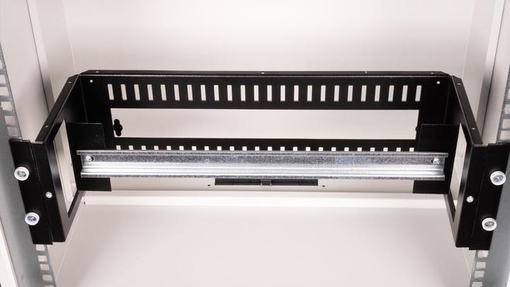 Actual product image Roline 19-inch top-hat rail carrier 3U 133x482x123 HxWxD